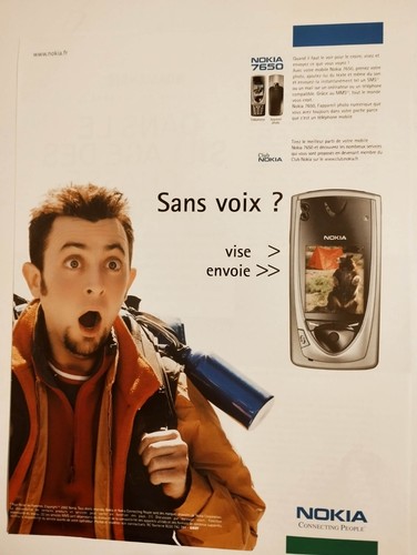 Pubblicità stampa telefono