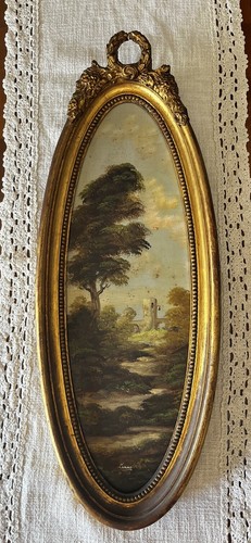Dipinto olio tavoletta - olio,