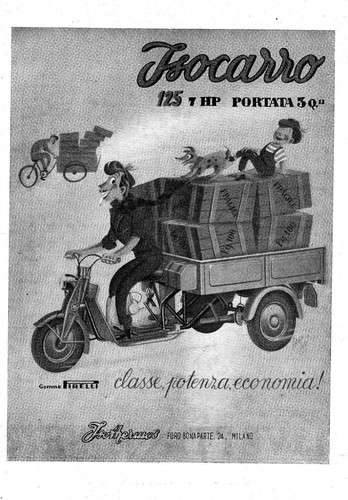 Pubblicita 1951 moto - pubblicita, iso