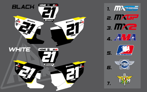 Kit tabelle portanumero cross - kit,