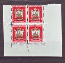 SAN MARINO 1945 STEMMI LIRE 10