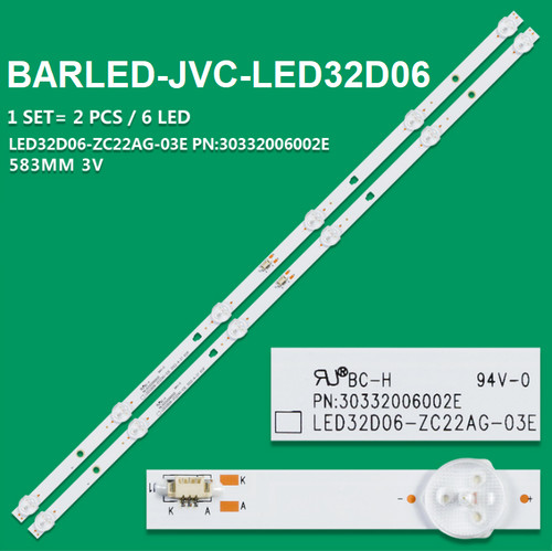 Kit barre strip - 6, led