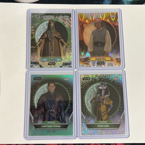 Lotto star wars topps chrome - star,