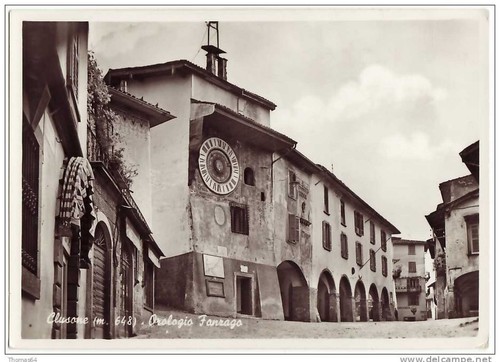 Clusone bergamo orologio - clusone,