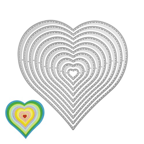 Fustella cuore taglio - fustella, dies