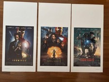 127s,N.3 LOCANDINE IRON MAN 1,2,3 marvel comics Robert Downey Jr. poster sci fi