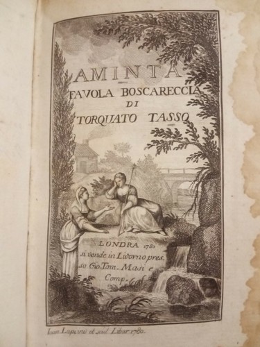 Aminta favola boscareccia di - favola,