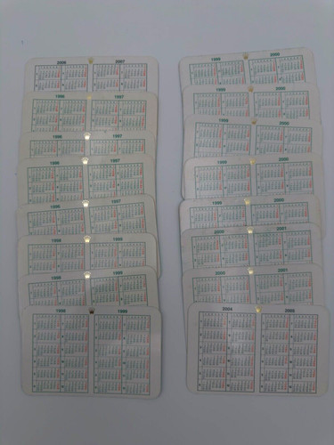 Rolex calendari varie annate - calendari,