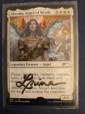 Akroma, Angelo dell'Ira MtG Schizzo Artista Prova Livia Prima