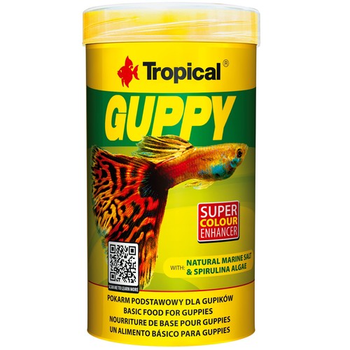 Guppy 250ml 50g mangime in - 250ml,