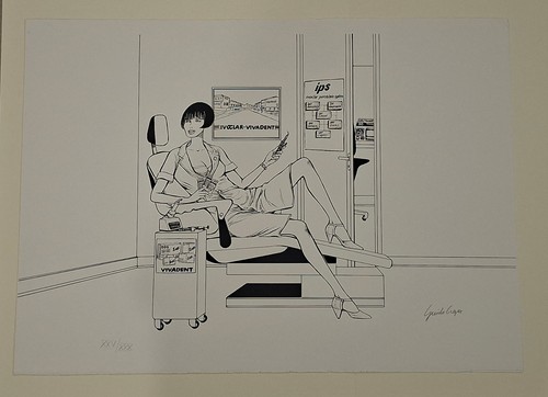 Guido crepax litografia - guido,