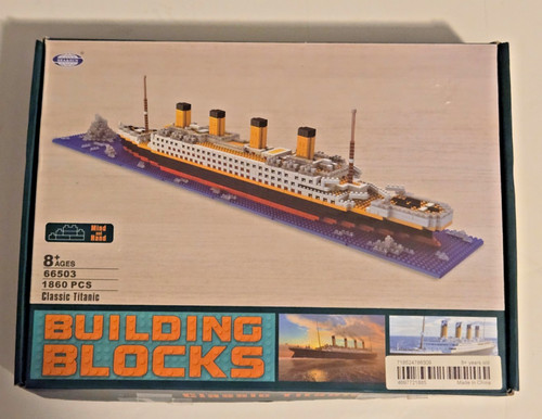 Building blocks titanic - building,