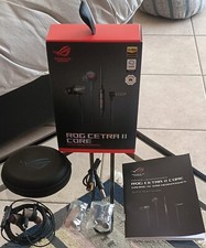 ASUS ROG CETRA II CORE AURICOLARI IN-EAR GAMING da 3,5mm con MICROFONO OMD Nero