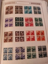 1945 Democratica serie cpl quartine  mh