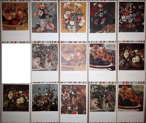 Cartoline vintage fiori - vintage,