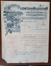 15579-PUBBLICITARIA,MILANO DITTA RIVOLTA CARMIGNANI & C. TELE,CORREDI SPOSA,1919