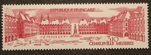 Timbre france charleville - france,