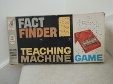 FACT FINDER MACCHINA DIDATTICA GIOCO MB GIOCO DA TAVOLO 1962