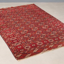 Tappeto Bukhara Antico Lana Nodo Fine Fatto a Mano 170 x 120 cm Originale