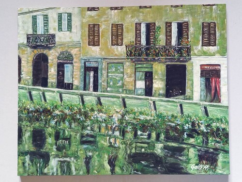 113 quadro dipinto - 113, scorcio