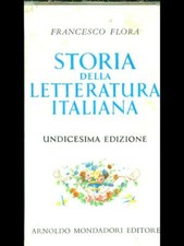 STORIA DELLA LETTERATURA