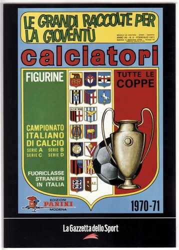 Calciatori panini 1970 1971 - calciatori,