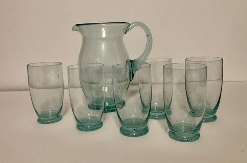 Set bicchieri caraffa vetro - set,