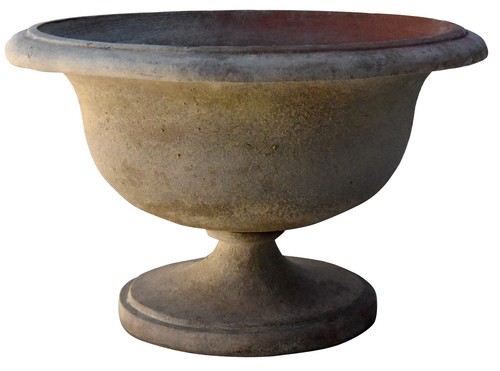 Vaso terracotta ovale - , calice