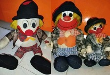 Lotto 3 Pupazzi Vintage