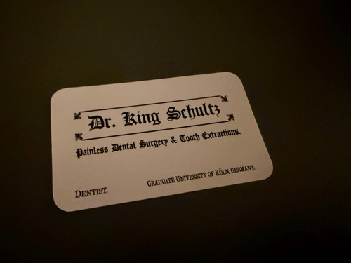 Django king schultz - dr.,