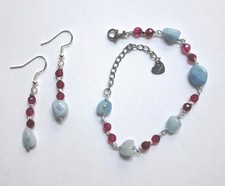 Set con bracciale orecchini in