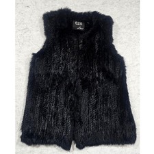 Gilet in pelliccia di coniglio
