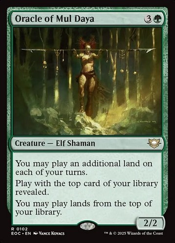Magic card english - english, oracle