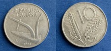 10 lire spighe moneta del 1973