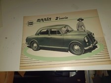 VECCHIO DEPLIANT ORIGINALE LANCIA APPIA 2° SERIE