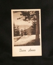 Cartolina  Buon Anno b/n - non
