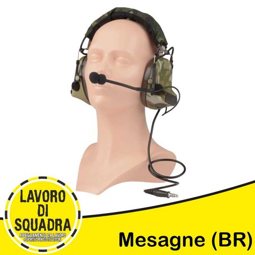 Cuffia attiva con - cuffia, microfono