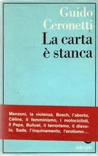 Ceronetti, Guido. La carta è