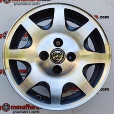 4 cerchi lega lancia ypsilon y y10 r14 antracite diamantato lt000820