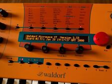 Waldorf Microwave ll XT XTK (Super Enhanced Black) LUX PMVA Display LED! 