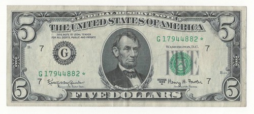Usa stati uniti dollari - uniti, 5