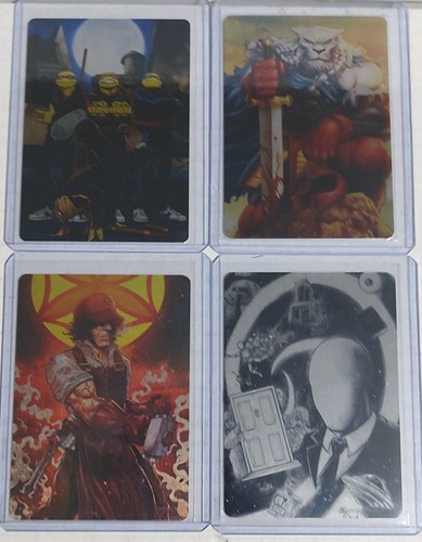 Carte fumetti metallo - in,