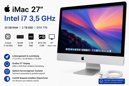 Apple imac intel i7 3 - intel,