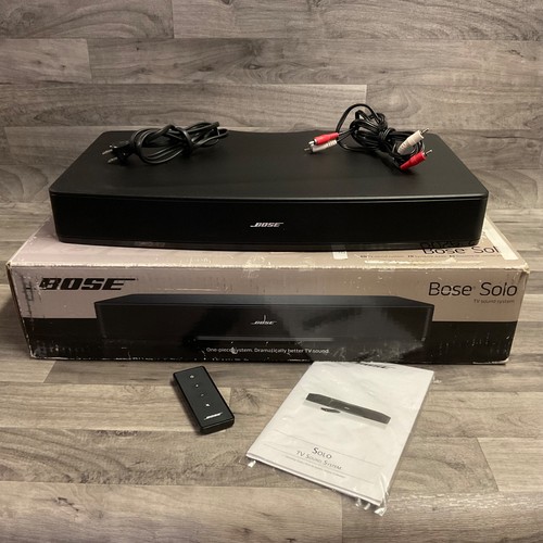 Bose solo sound system - bose,