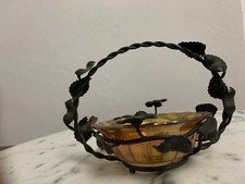 CESTELLO PORTA BONBON IN VETRO