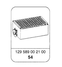 MERCEDES W124 W140 R129 TESTER SCATOLA DI PROVA 126 PIN OEM W129589002100
