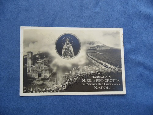 Antica cartolina santuario - cartolina-santuario, di