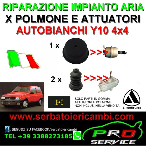 Y10 4wd guarnizioni cuffia - y10,