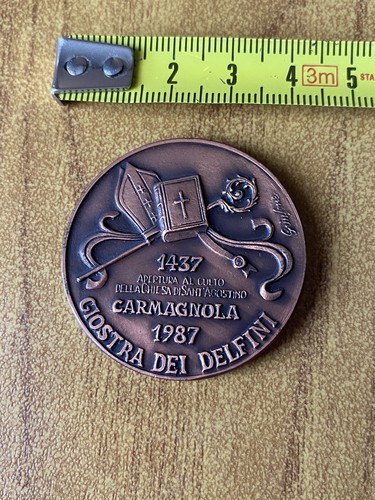 Medaglia giostra dei delfini - medaglia,