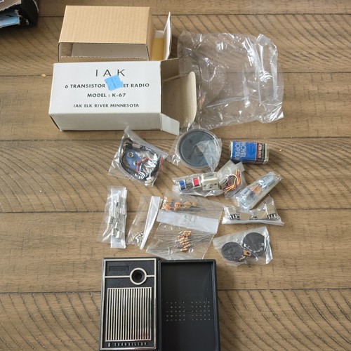 Kit radio tascabile vintage